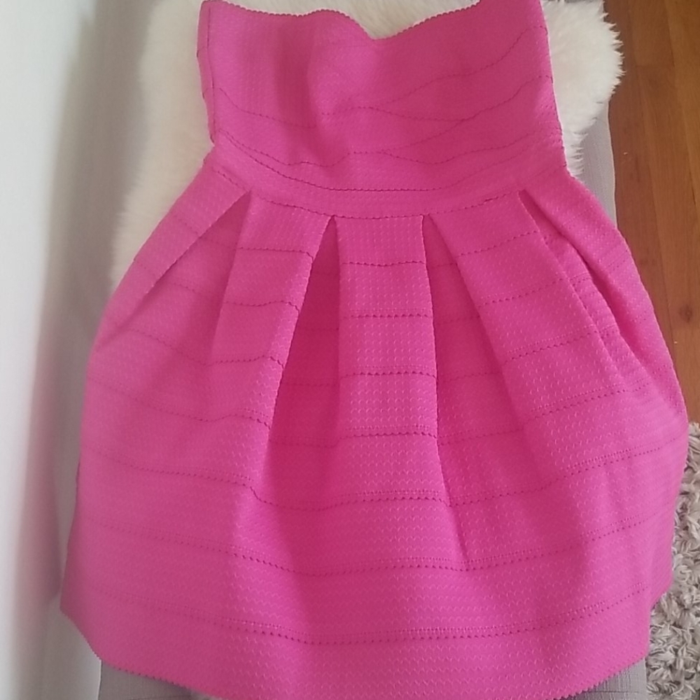 Fuchsia dress